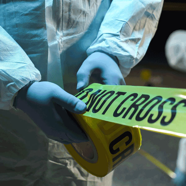 Crime Scene, Can, Tin