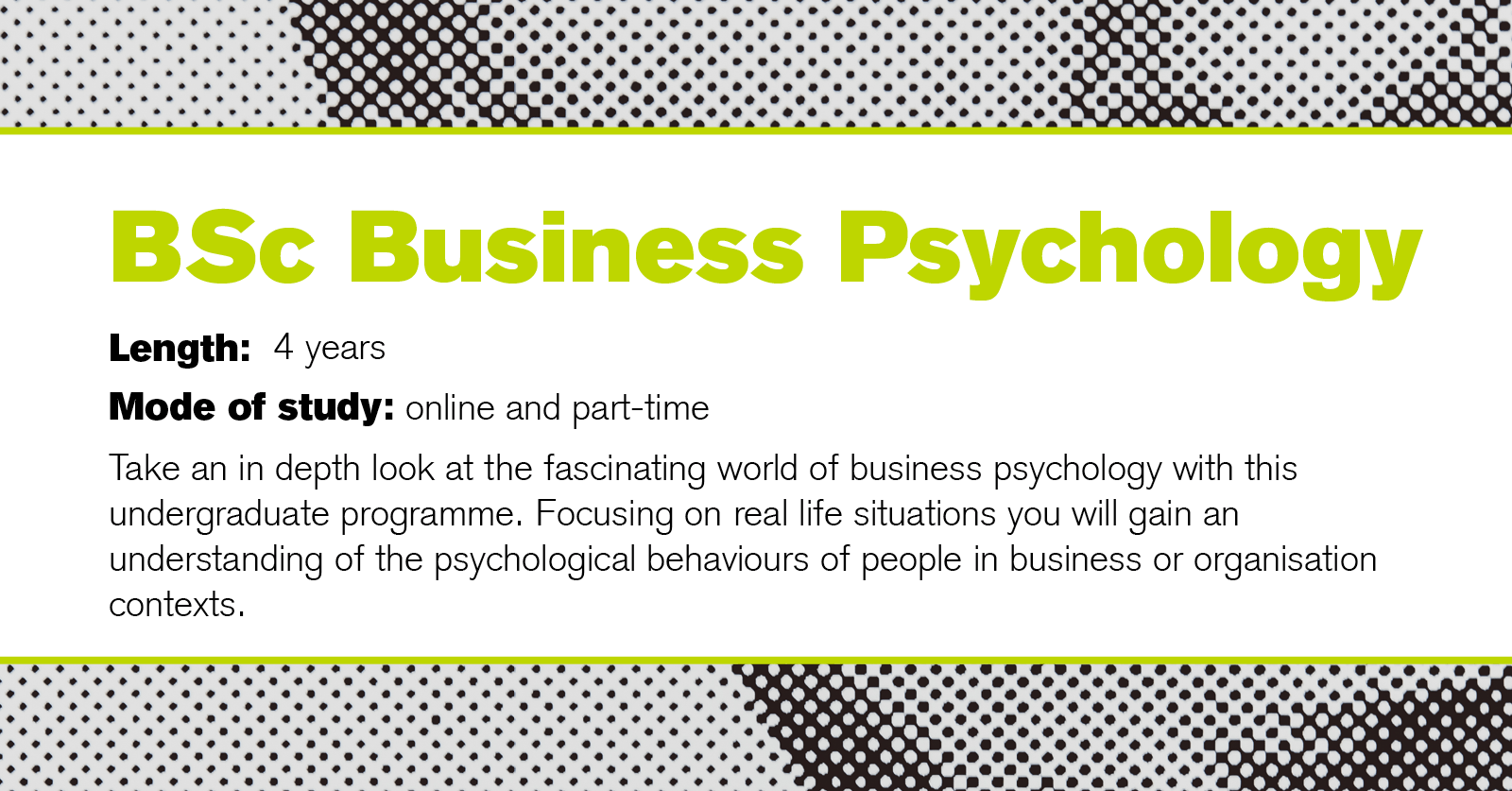 BSc (Hons) Business Psychology Degree Online | University of Essex Online