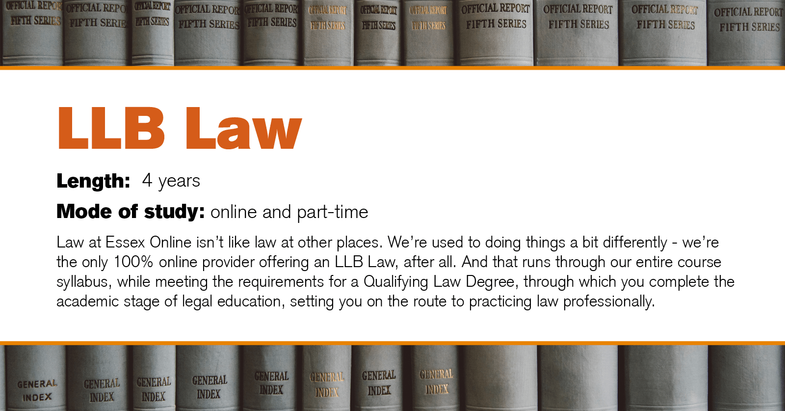 LLB (Hons) Law Online  LLB Distance Education  University of